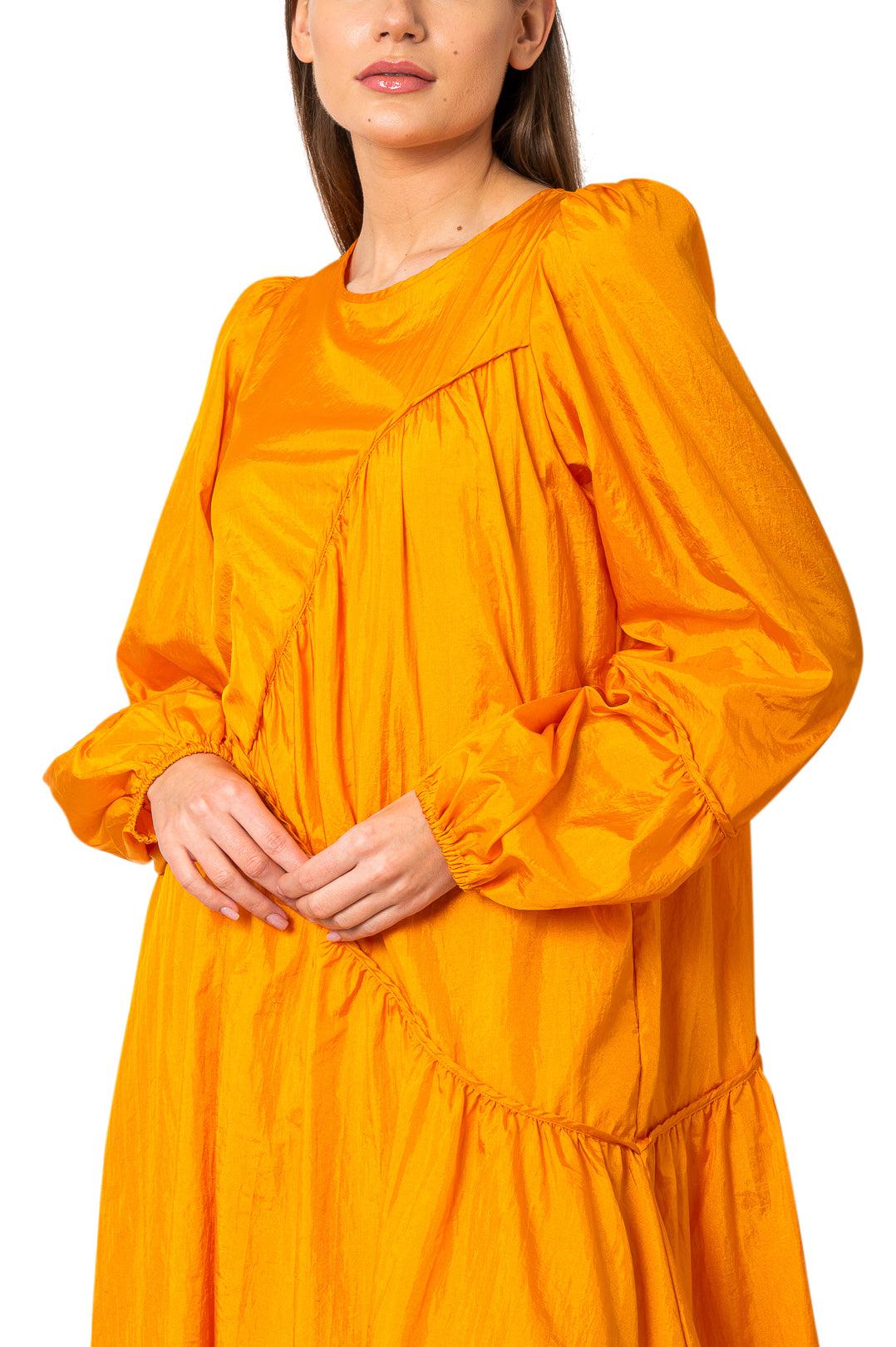 A-line midi oversized dress A-line midi oversized dress