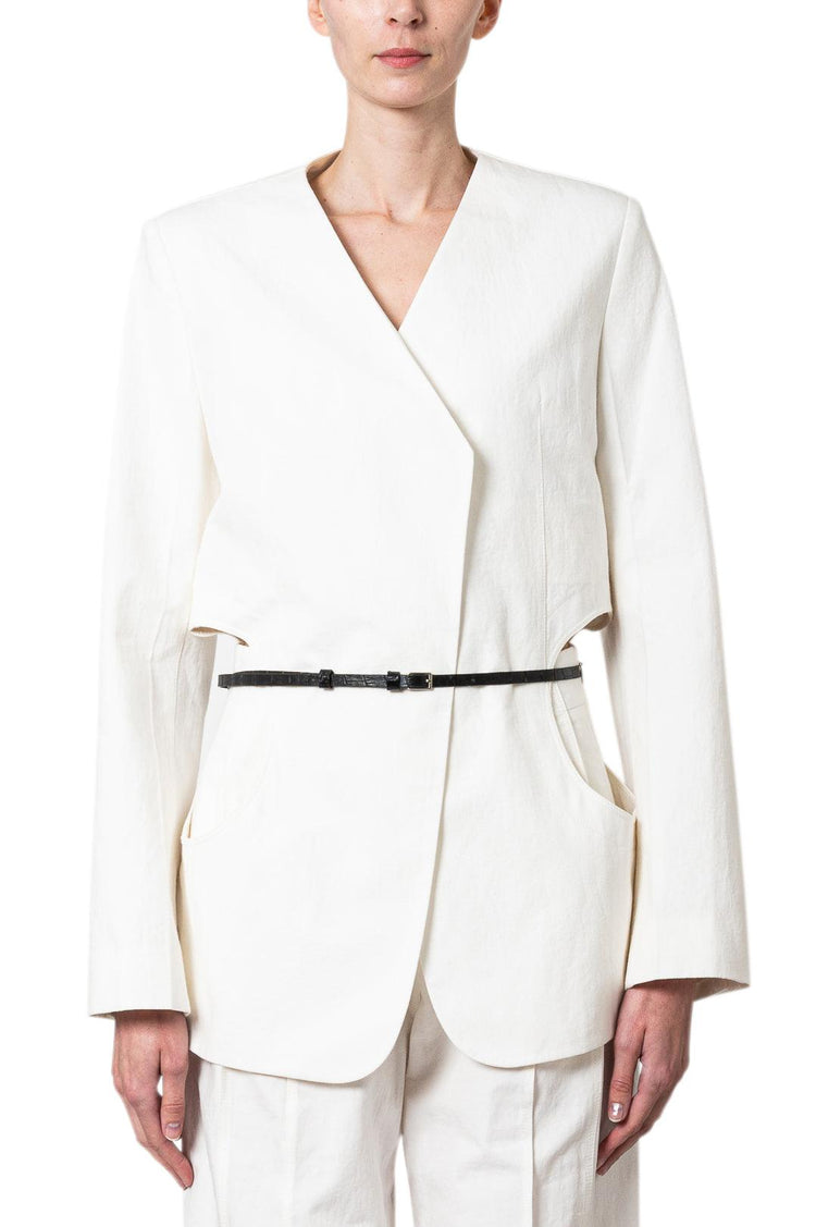 Gia Studios-Cut-out Blazer-dgallerystore