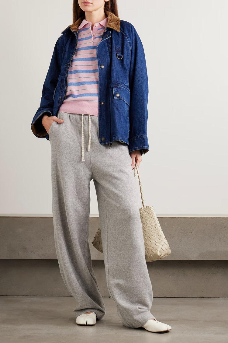 Guest In Residence-Collegate stripe polo daybreak combo-dgallerystore