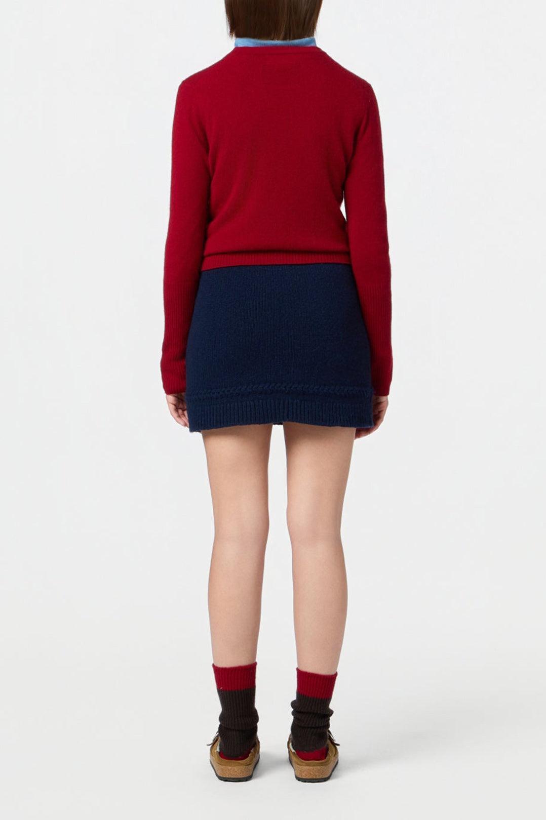 Guest In Residence-Jane cardigan ruby-dgallerystore