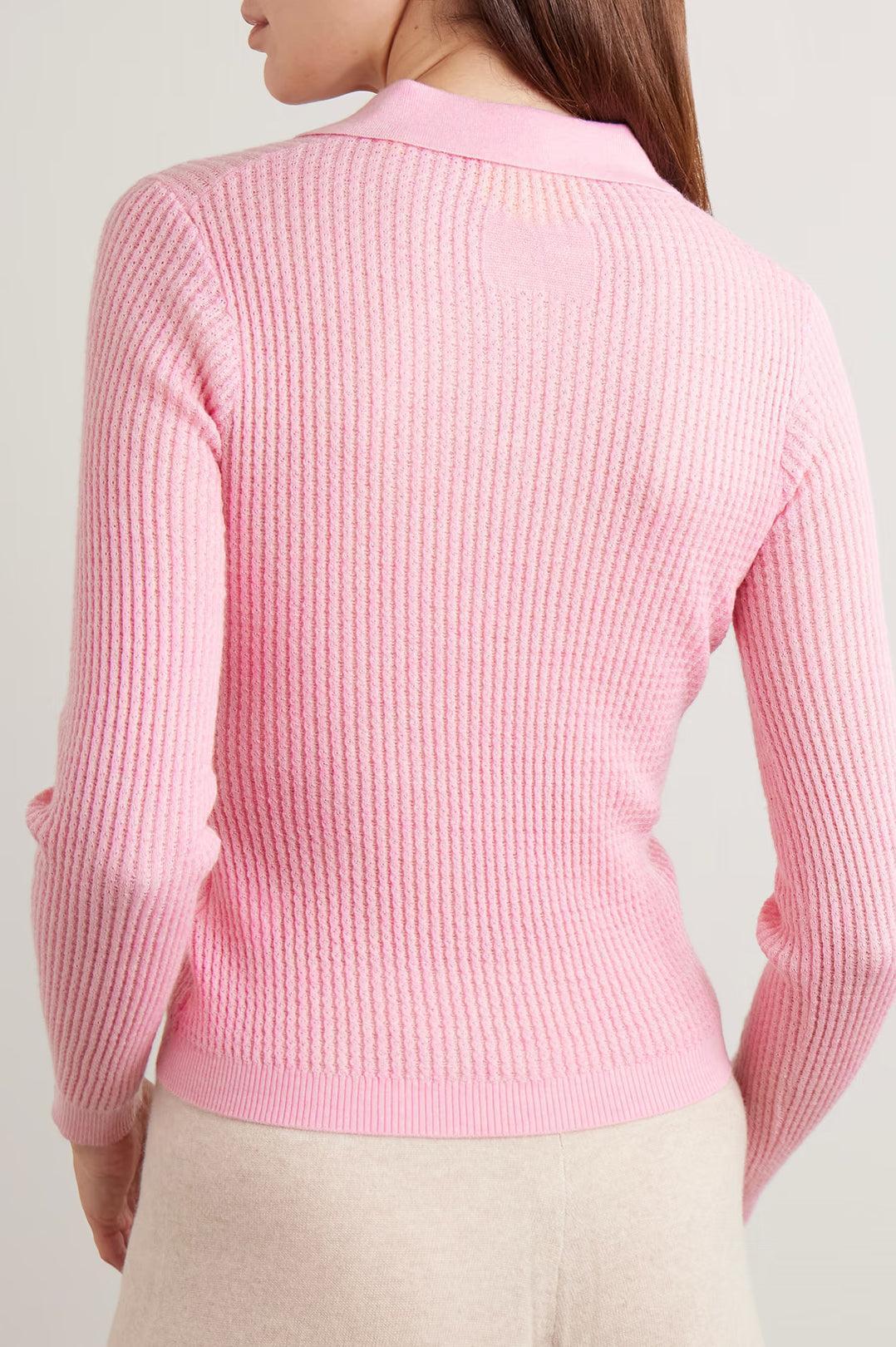 Guest In Residence-L/S shrunken polo daybreak-dgallerystore