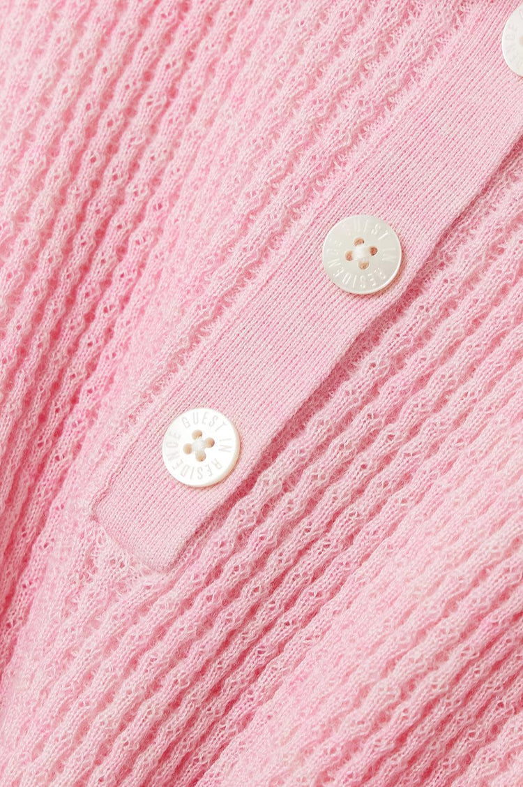 Guest In Residence-L/S shrunken polo daybreak-dgallerystore