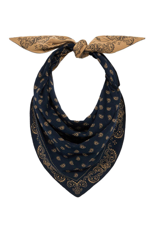 Guest In Residence-The wild rag navy camel-dgallerystore