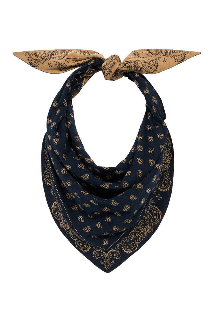 Guest In Residence-The wild rag navy camel-dgallerystore