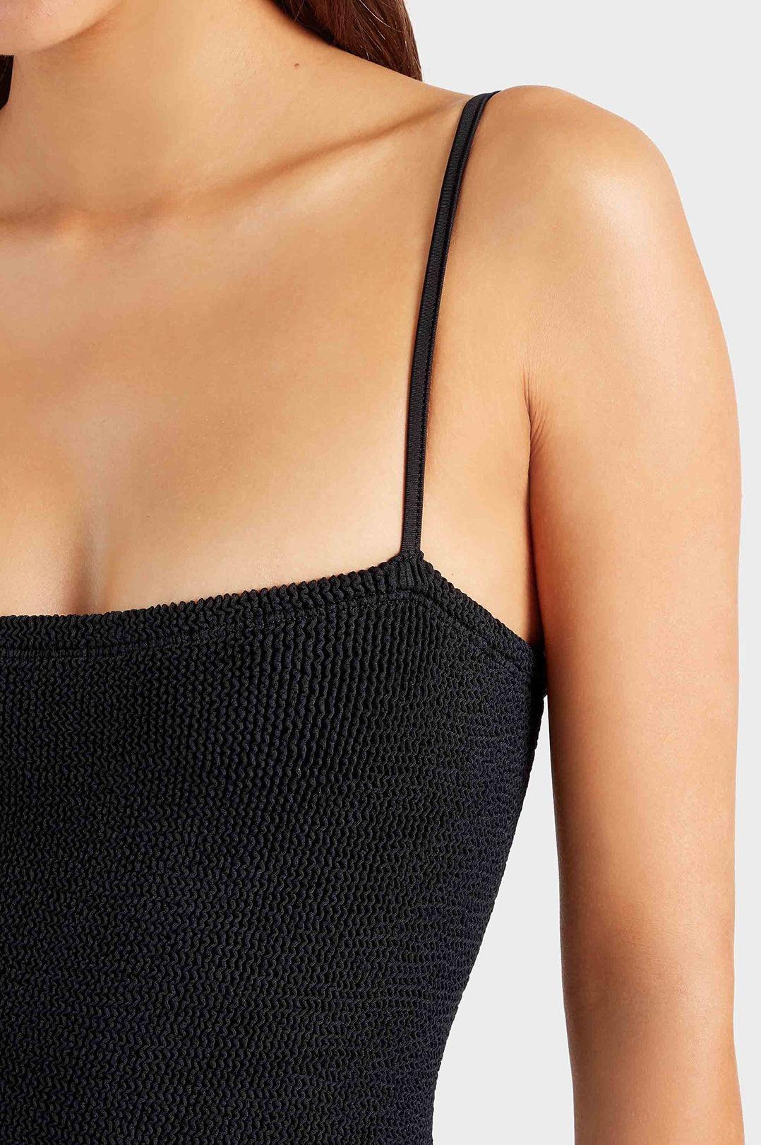 Hunza G-Hybrid dress black-dgallerystore