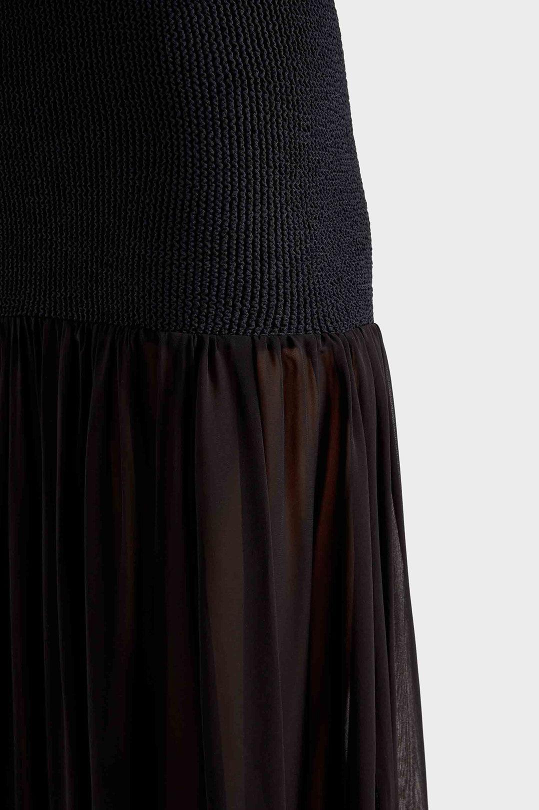 Hunza G-Hybrid dress black-dgallerystore