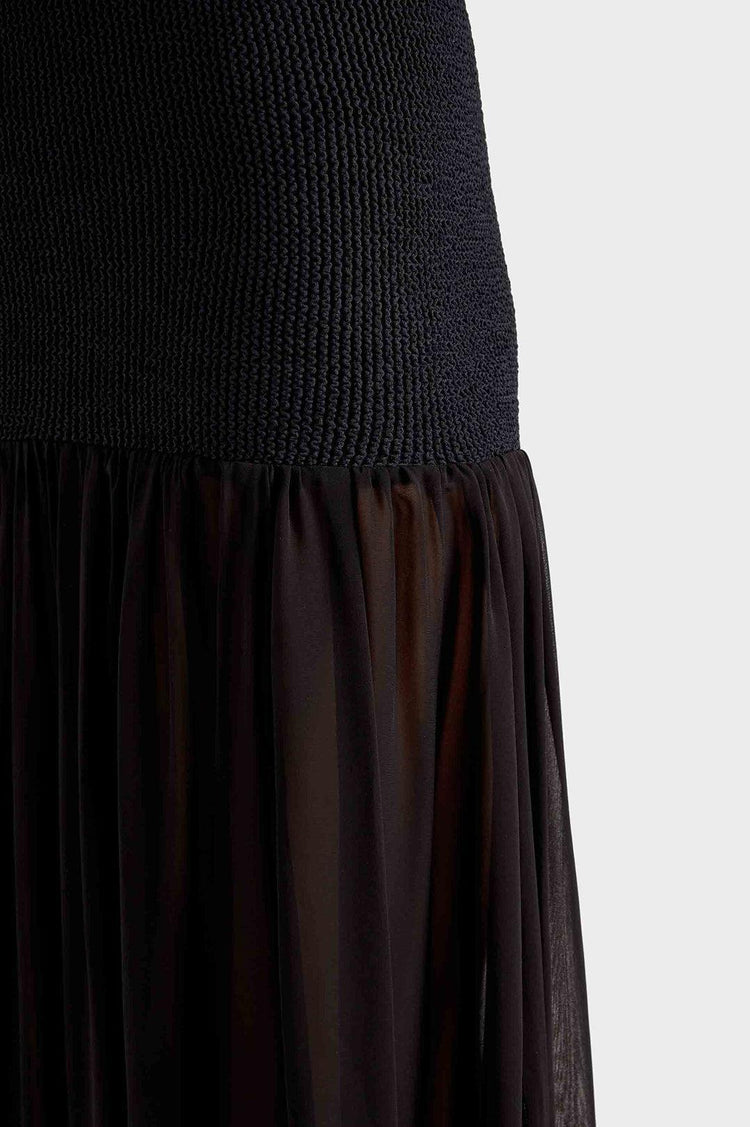 Hunza G-Hybrid dress black-dgallerystore
