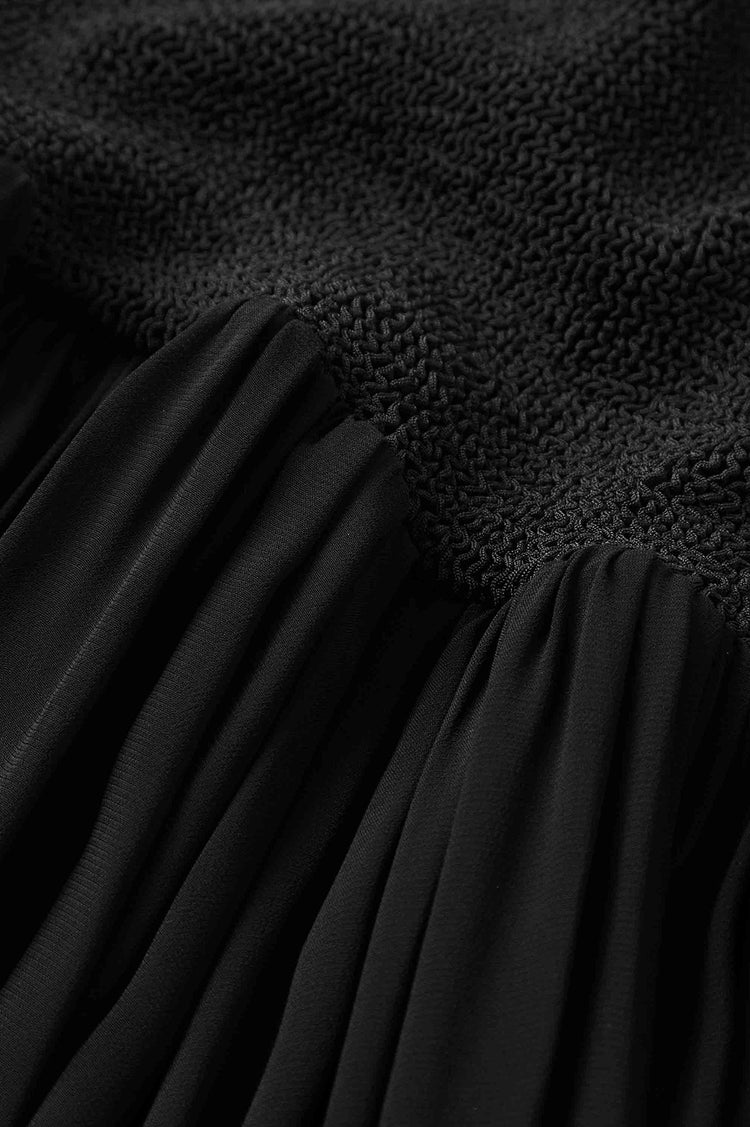Hunza G-Hybrid dress black-dgallerystore