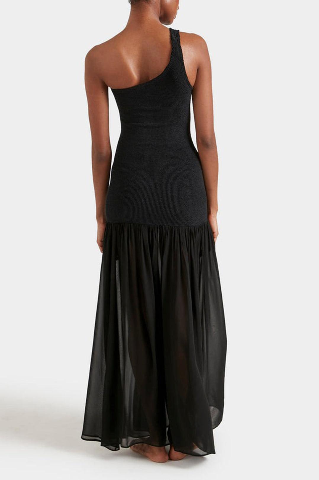 Hunza G-Nancy hybrid dress black-dgallerystore