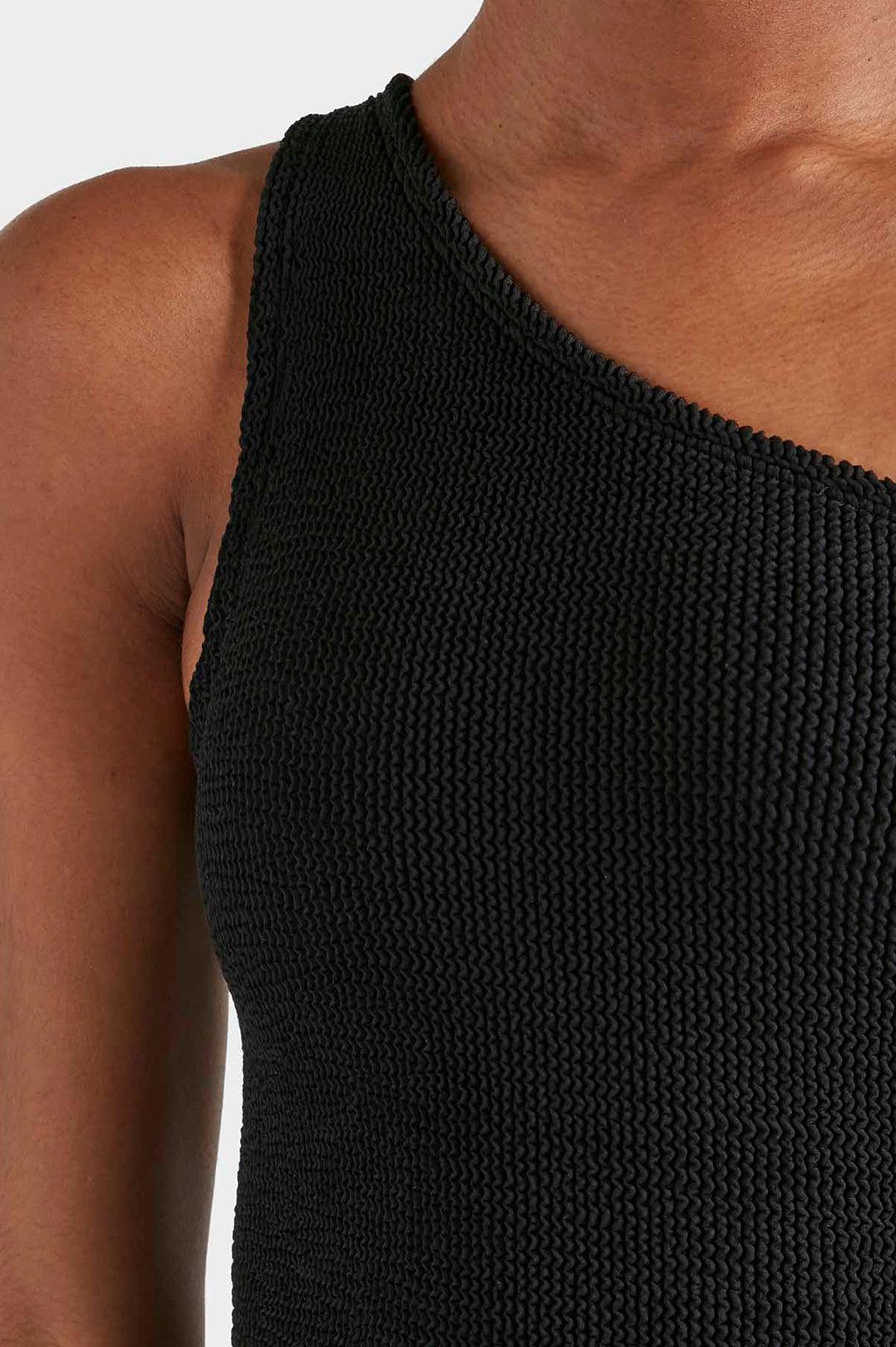 Hunza G-Nancy hybrid dress black-dgallerystore