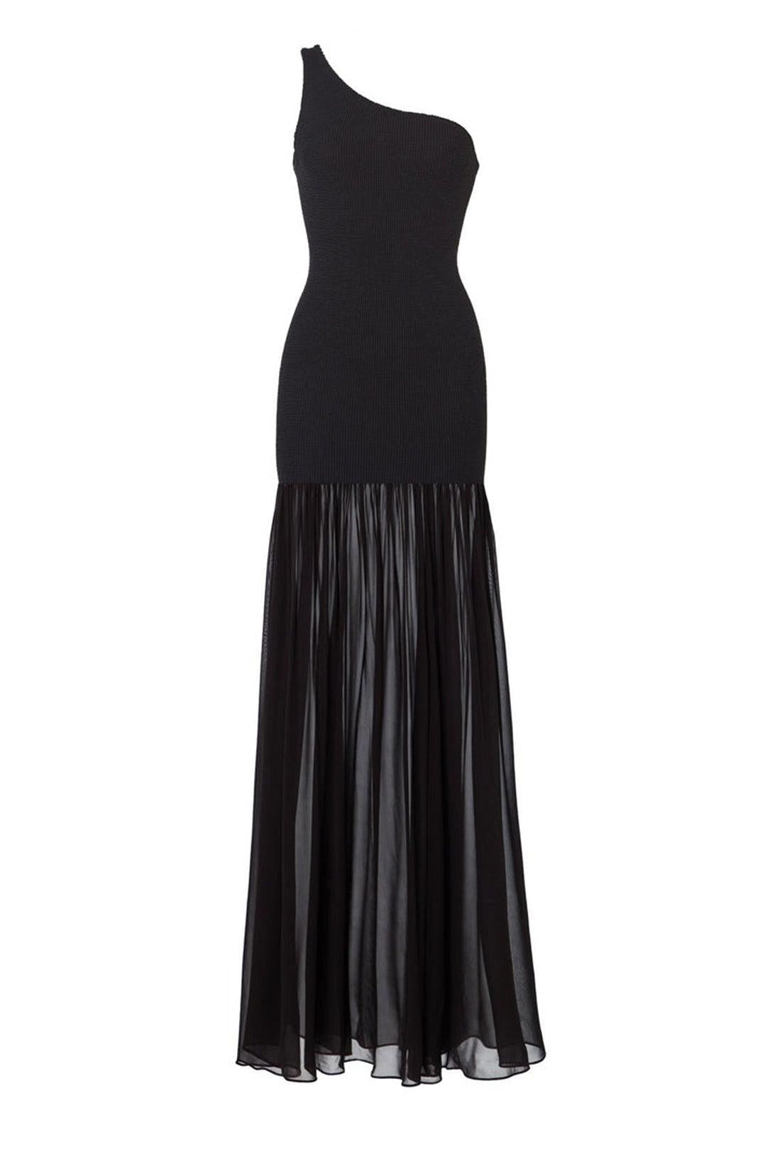Hunza G-Nancy hybrid dress black-dgallerystore