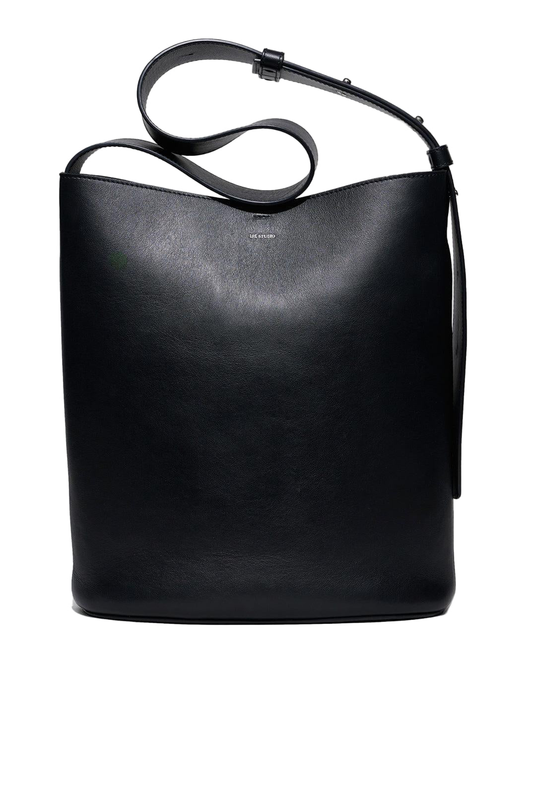 Lie Studio-The Norma Tote Solid Black-dgallerystore