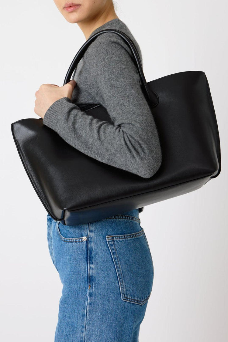 Lie Studio-The grace tote black-dgallerystore