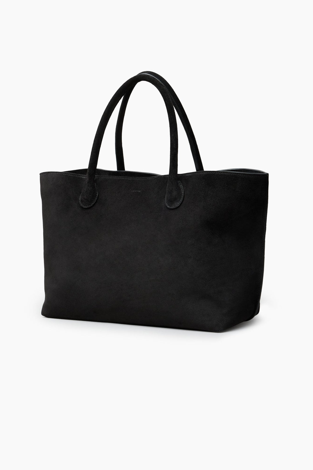 Lie Studio-The Grace tote black suede-dgallerystore
