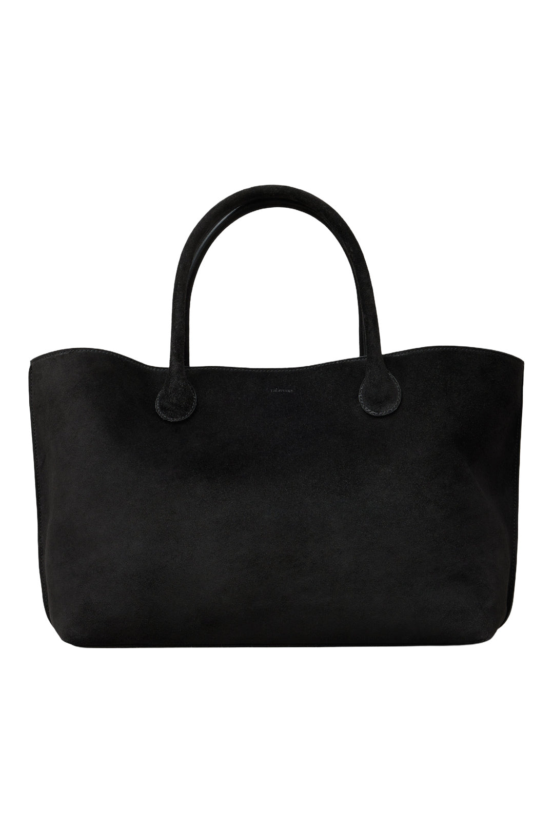 Lie Studio-The Grace tote black suede-dgallerystore