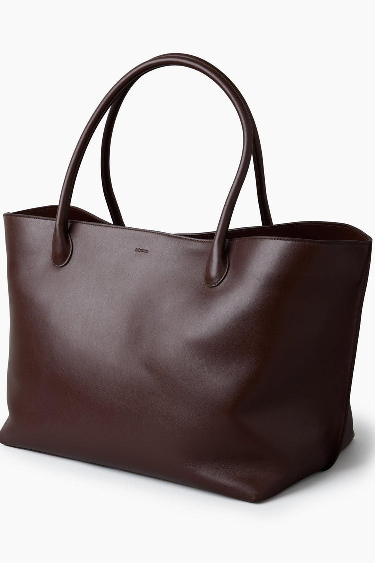 Lie Studio-The Grace tote sepia brown-dgallerystore