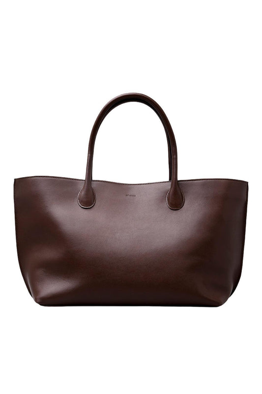 Lie Studio-The Grace tote sepia brown-dgallerystore