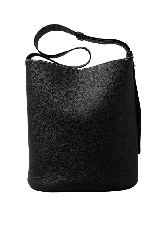 Lie Studio-The Norma tote black grosgrain-dgallerystore