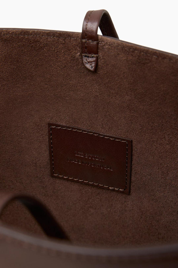 Lie Studio-The Paula tote sepia brown-dgallerystore