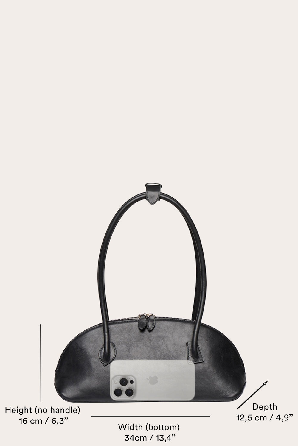 Liffner-Ew dome bag black-dgallerystore