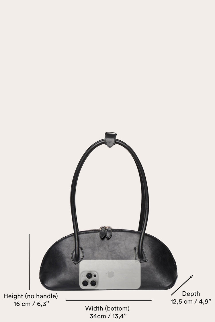 Liffner-Ew dome bag black-dgallerystore