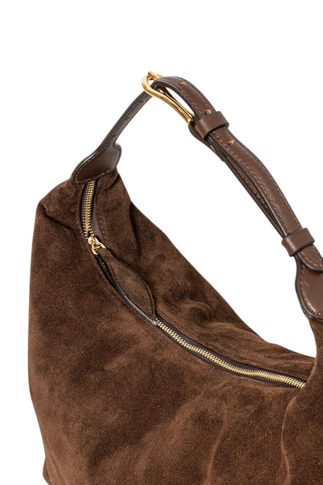 Liffner-Pillow Shoulder Bag Suede-dgallerystore