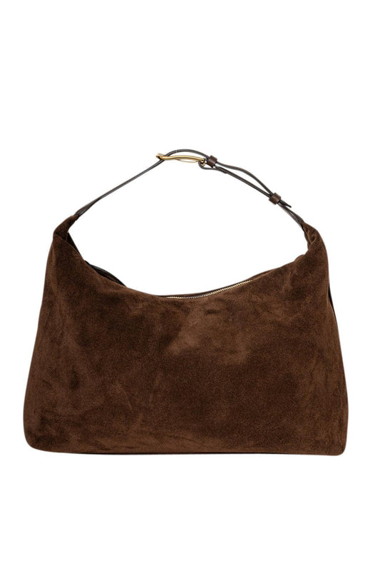 Liffner-Pillow Shoulder Bag Suede-dgallerystore