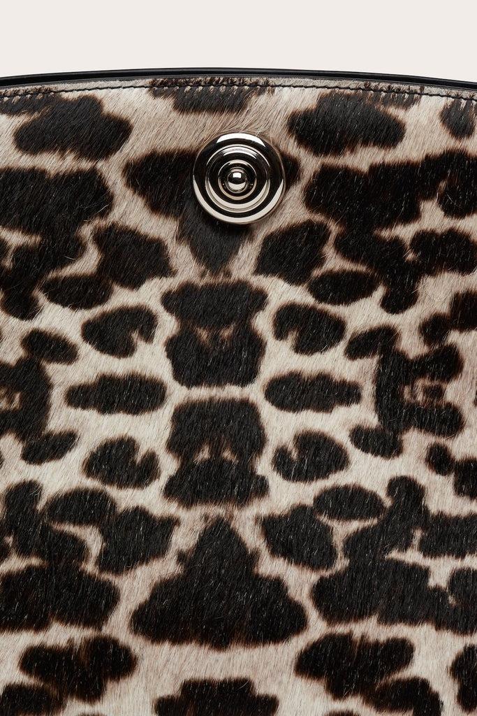 Liffner-Pushlock Clutch Snow Leopard-dgallerystore