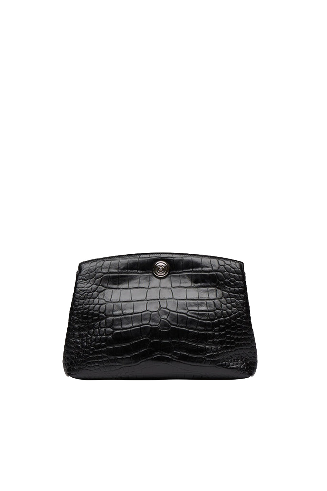 Liffner-Pushlock pouch black croc-dgallerystore