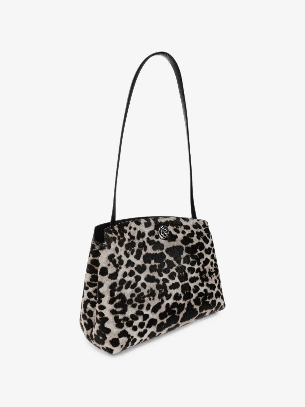 Liffner-Pushlock pouch leo hair calf-dgallerystore