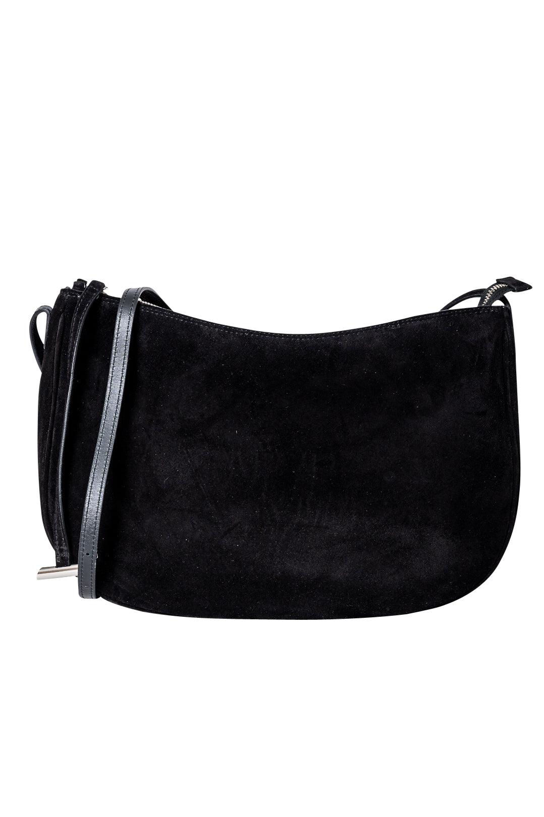 Liffner-Suede Moon Bag-dgallerystore