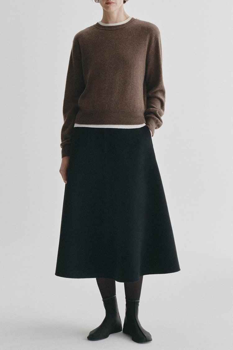 Lisa Yang-Greer sweater dark truffle-dgallerystore