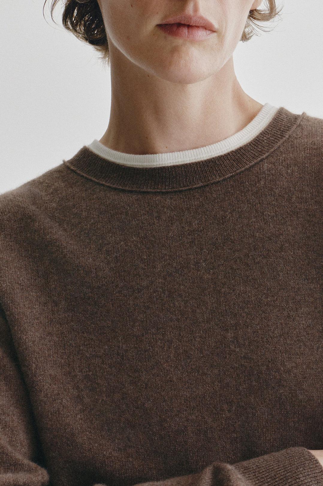 Lisa Yang-Greer sweater dark truffle-dgallerystore