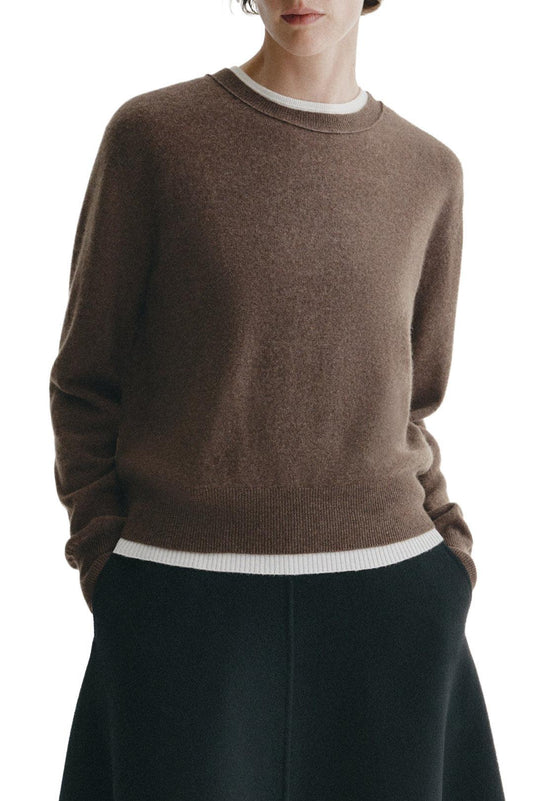 Lisa Yang-Greer sweater dark truffle-dgallerystore