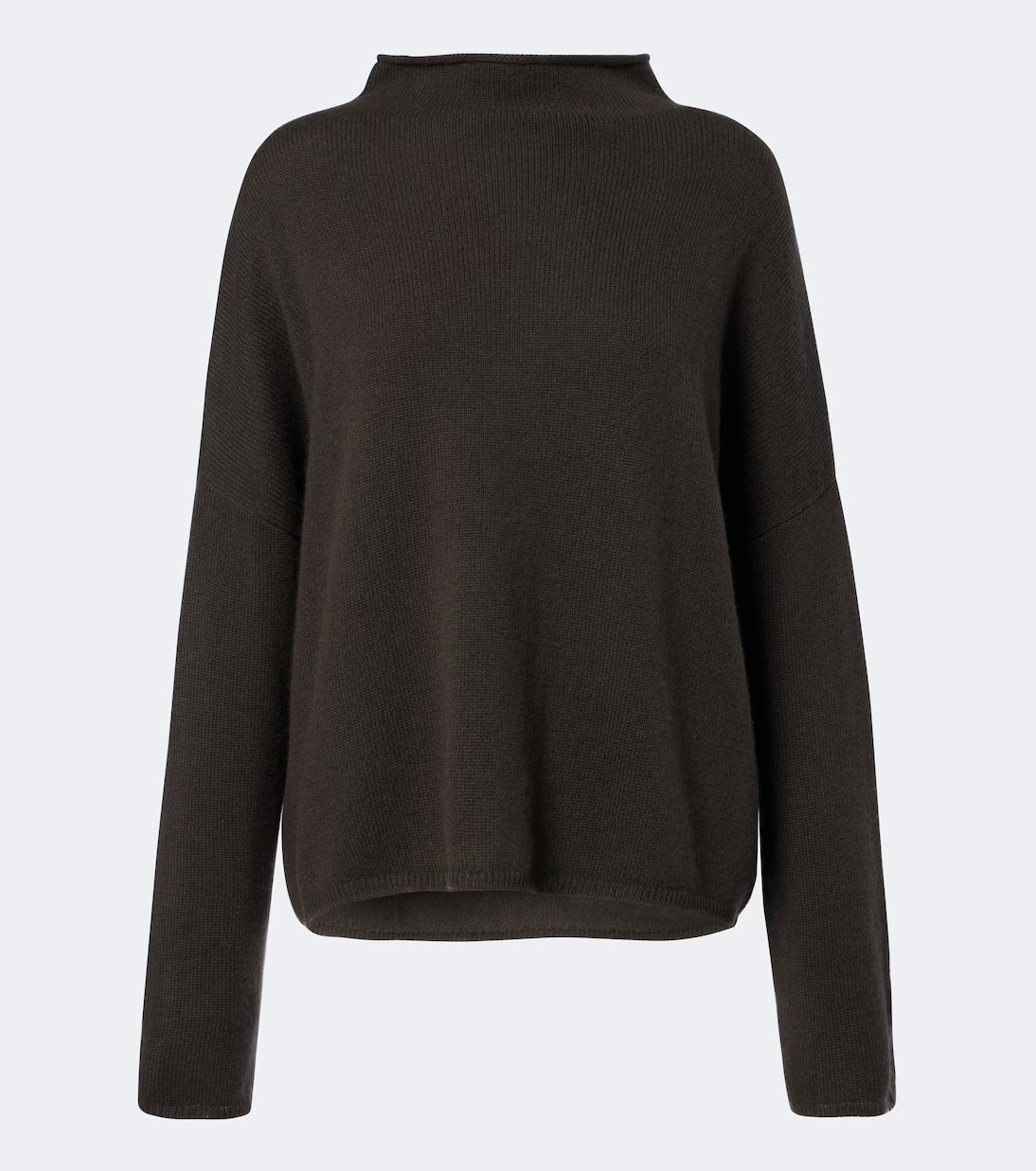 Lisa Yang-Lisa Yang Sandy Cashmere Sweater dark oak-dgallerystore
