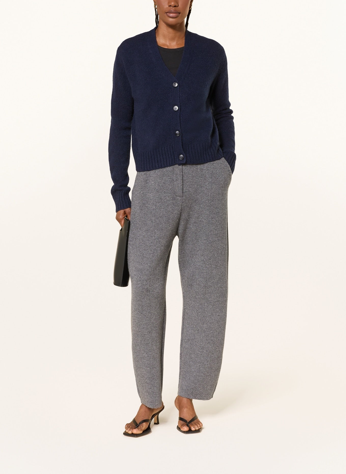 Lisa Yang-Marionette cardigan navy-dgallerystore
