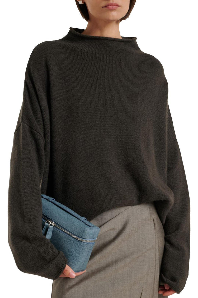 Lisa Yang-Sandy Brown Knitwear-dgallerystore
