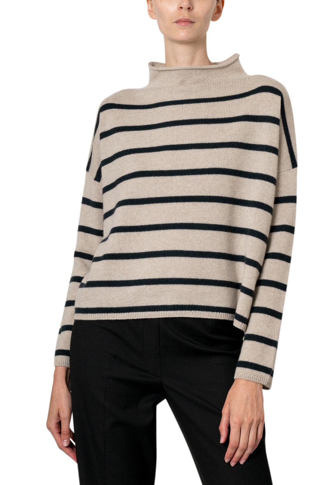 Lisa Yang-Sandy Stripes Sweater-dgallerystore