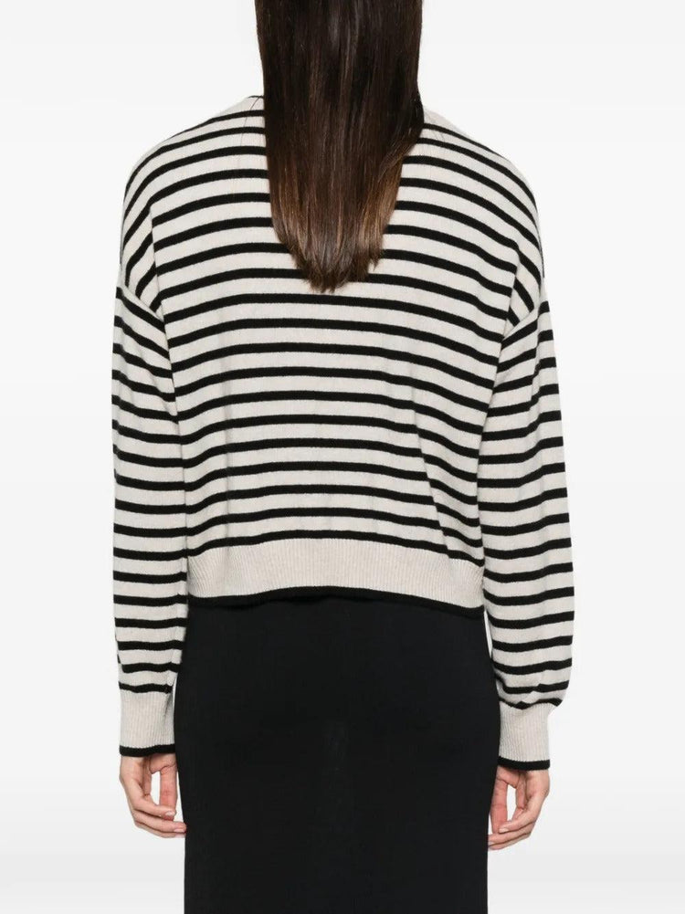 Lisa Yang-Striped Marit Cardigan-dgallerystore
