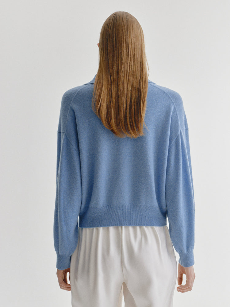 Lisa Yang-The katriel sweater cloud blue-dgallerystore