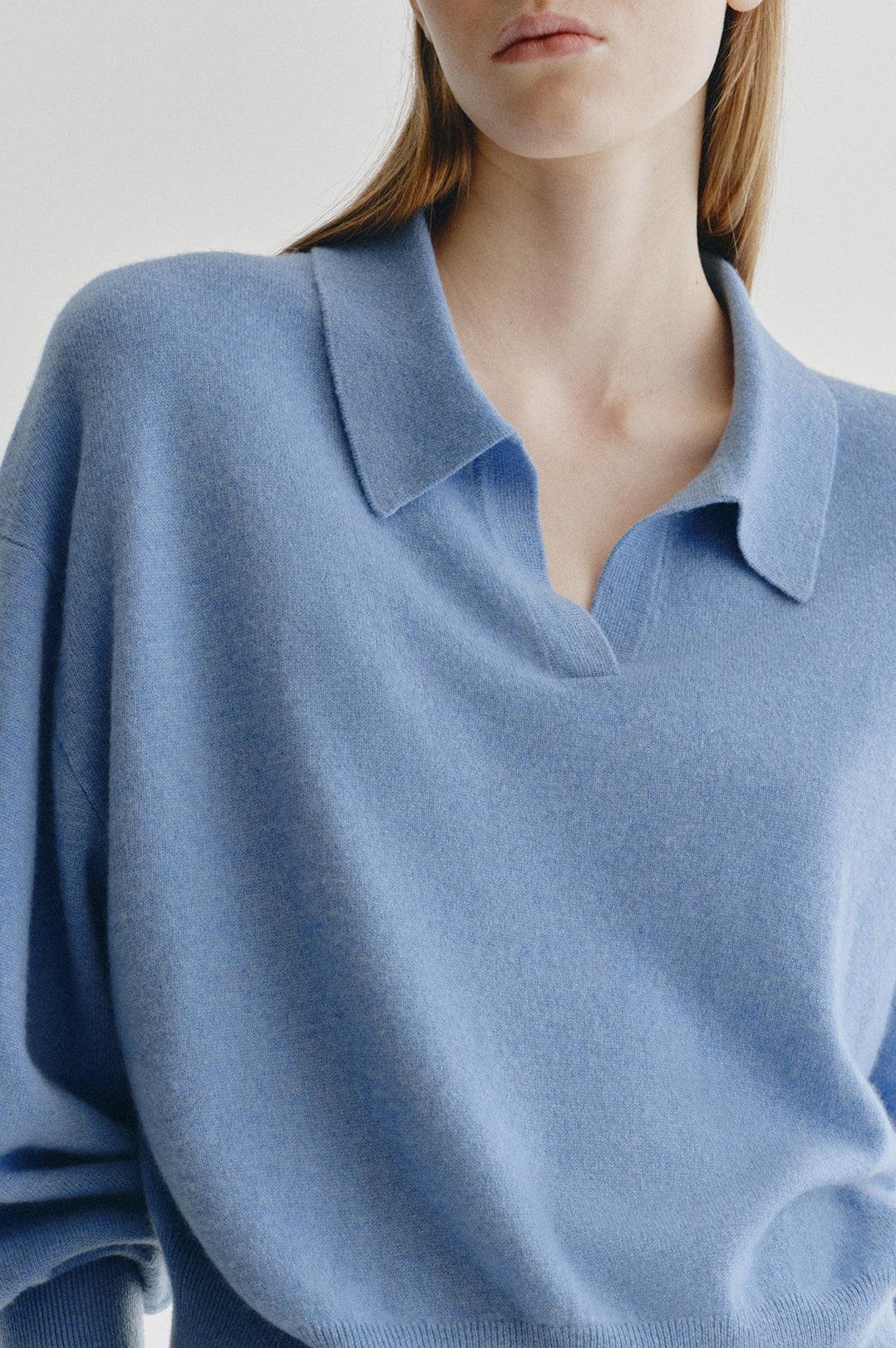 Lisa Yang-The katriel sweater cloud blue-dgallerystore