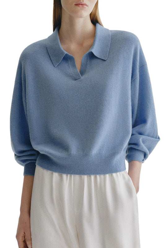 Lisa Yang-The katriel sweater cloud blue-dgallerystore
