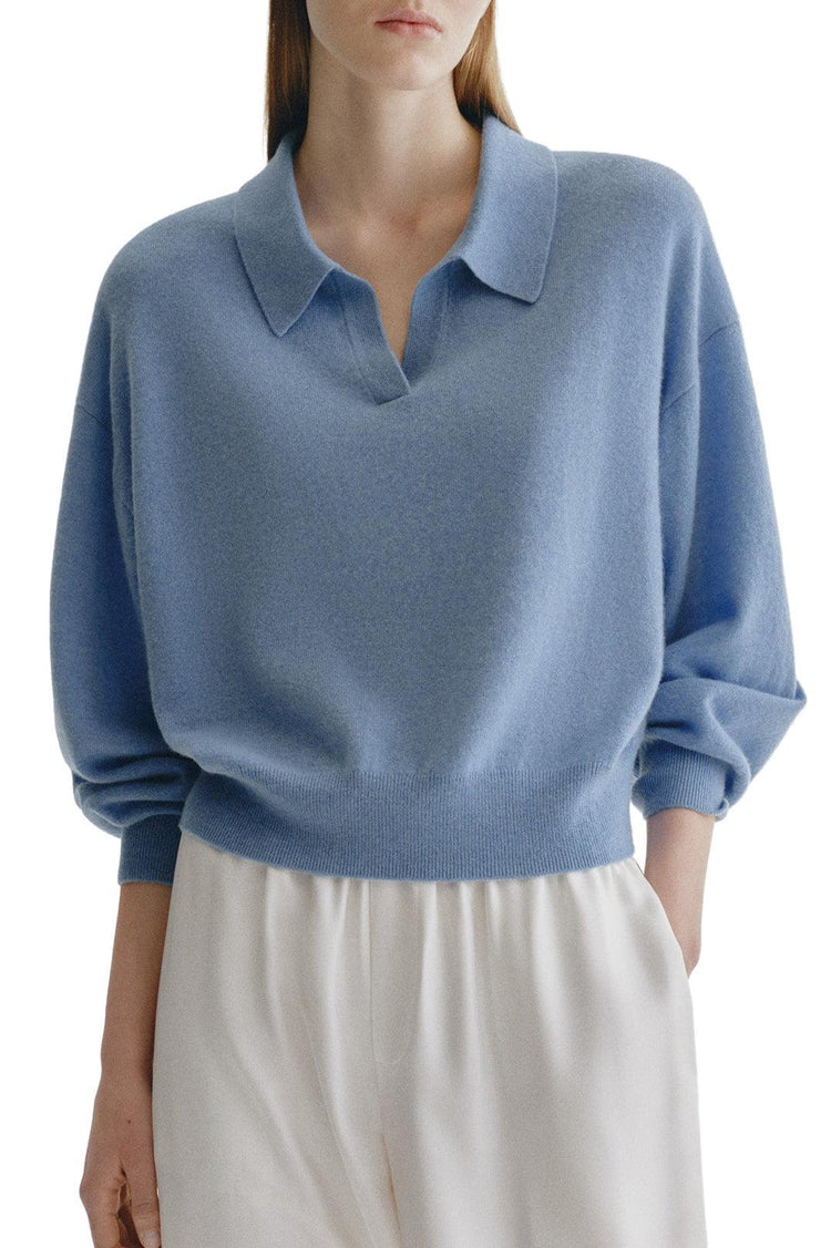 Lisa Yang-The katriel sweater cloud blue-dgallerystore