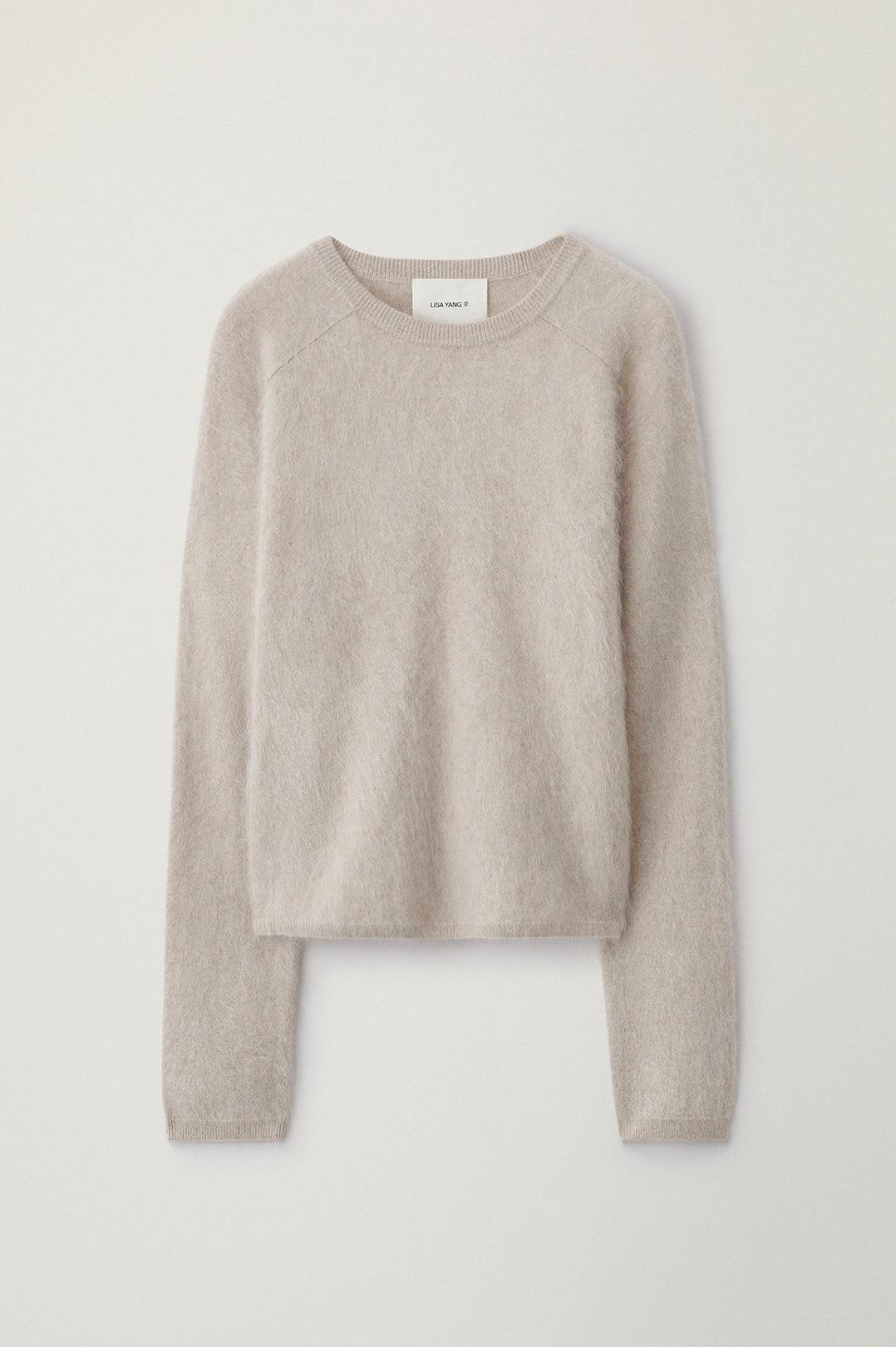Lisa Yang-The lexia sweater sand brushed-dgallerystore