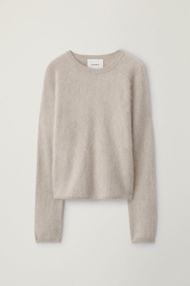 Lisa Yang-The lexia sweater sand brushed-dgallerystore