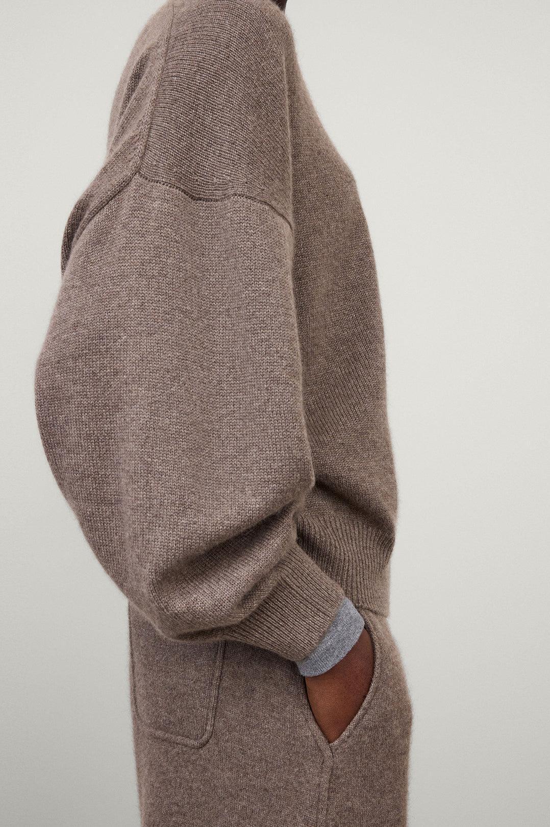 Lisa Yang-The veira sweater truffle-dgallerystore
