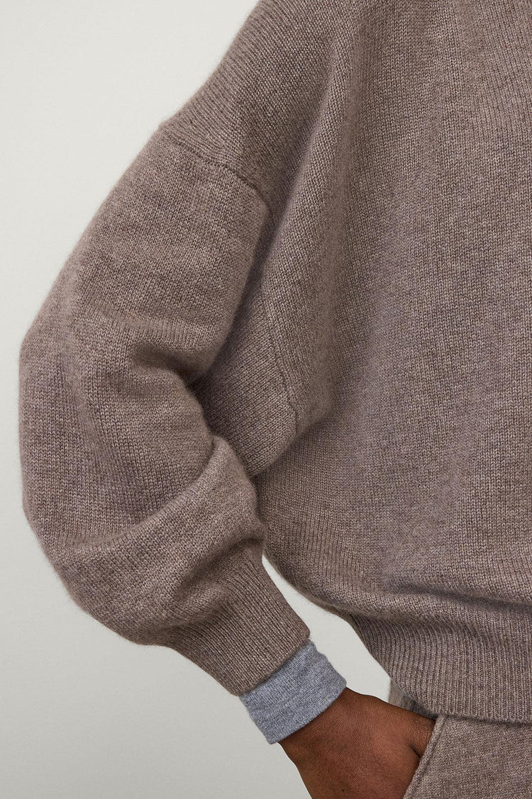 Lisa Yang-The veira sweater truffle-dgallerystore