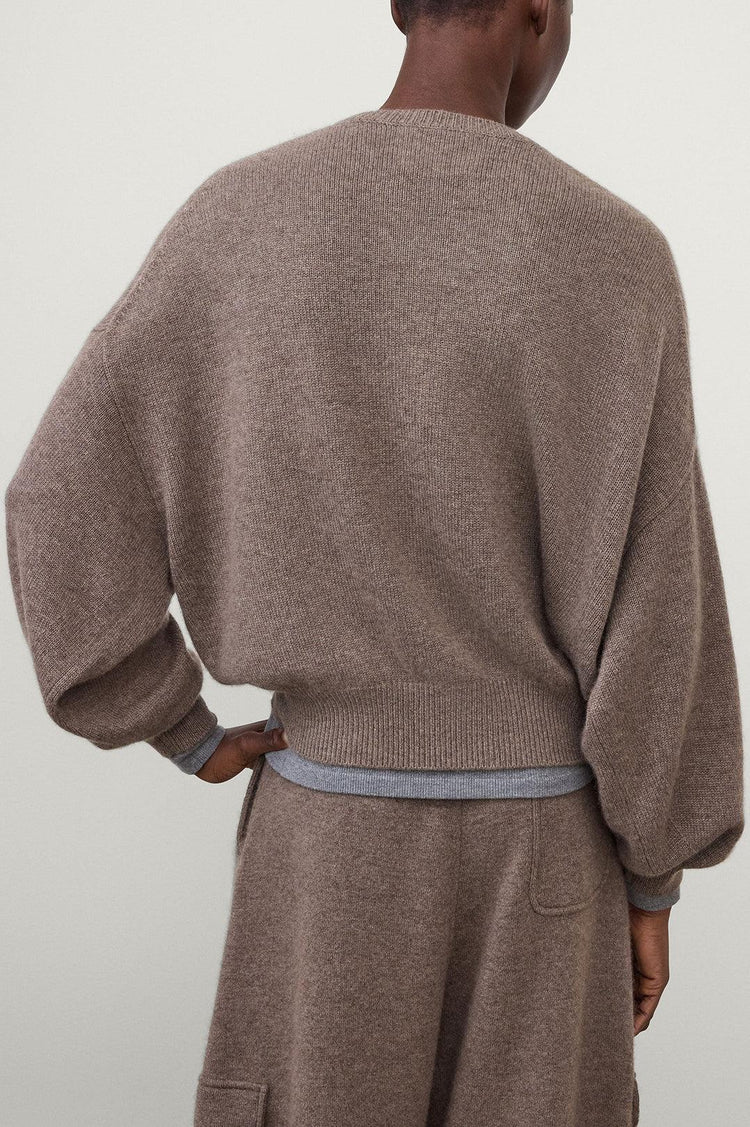 Lisa Yang-The veira sweater truffle-dgallerystore