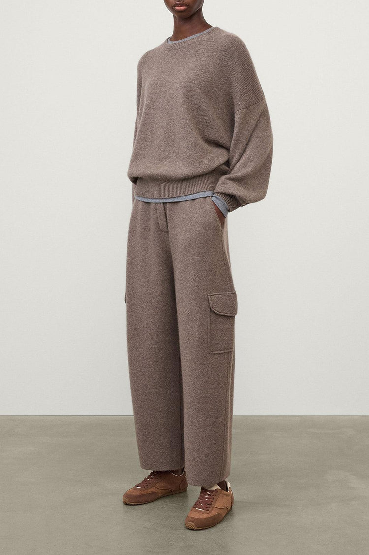Lisa Yang-The veira sweater truffle-dgallerystore