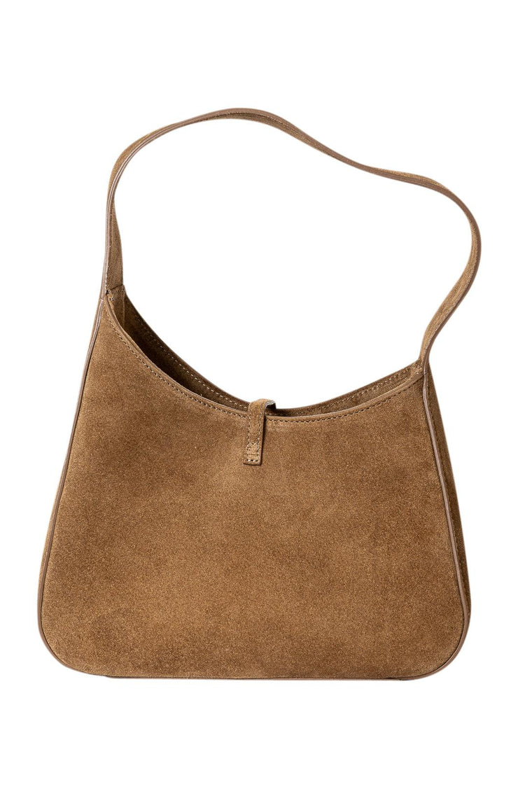 Chubby slanted leather hobo bag - Little Liffner - Women